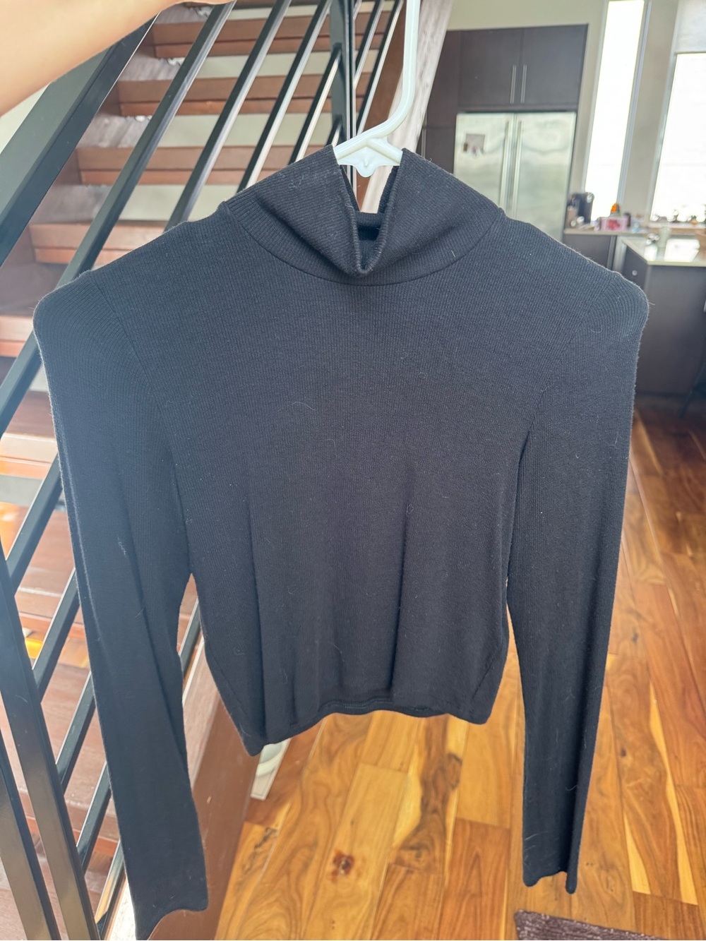 Aritzia mock neck top